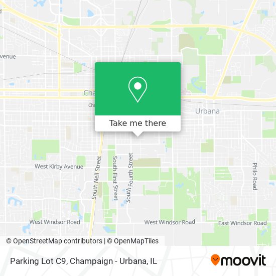 Parking Lot C9 map