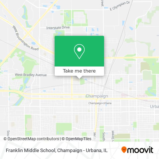 Mapa de Franklin Middle School