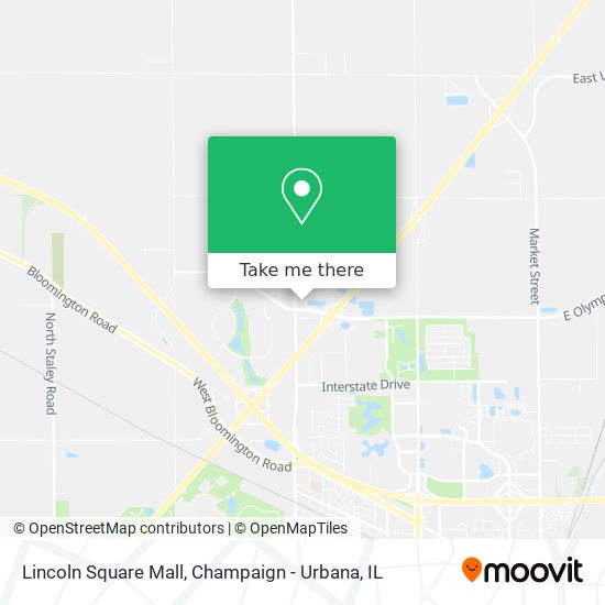 Lincoln Square Mall map