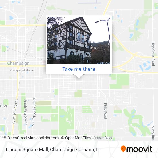 Mapa de Lincoln Square Mall
