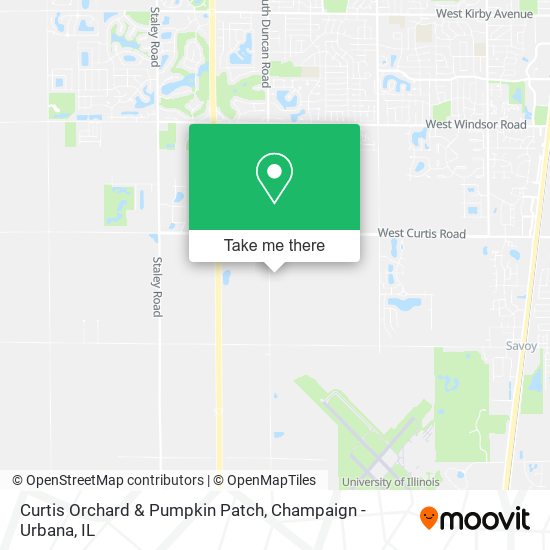 Mapa de Curtis Orchard & Pumpkin Patch
