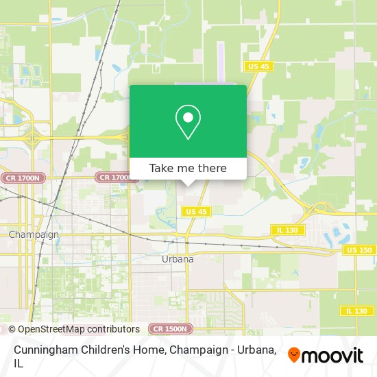 Mapa de Cunningham Children's Home