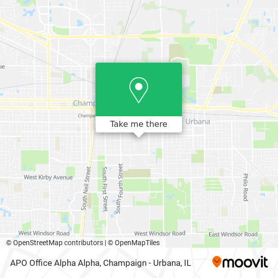 APO Office Alpha Alpha map