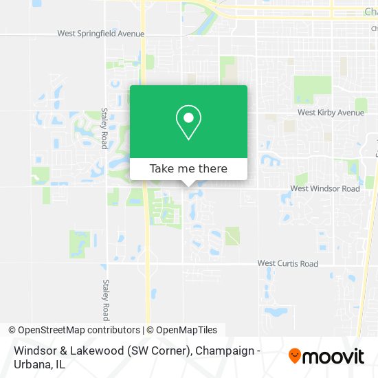 Windsor & Lakewood (SW Corner) map