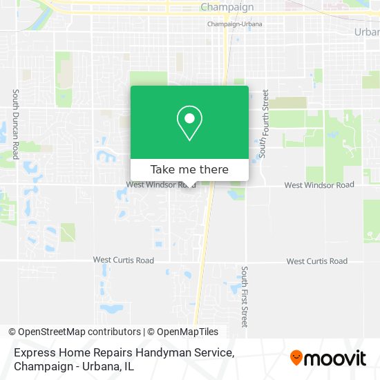 Mapa de Express Home Repairs Handyman Service