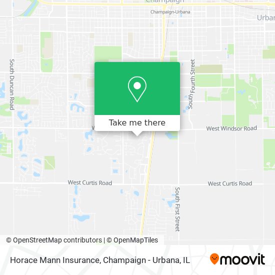 Mapa de Horace Mann Insurance