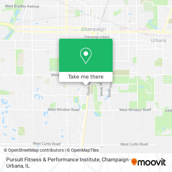 Pursuit Fitness & Performance Institute map