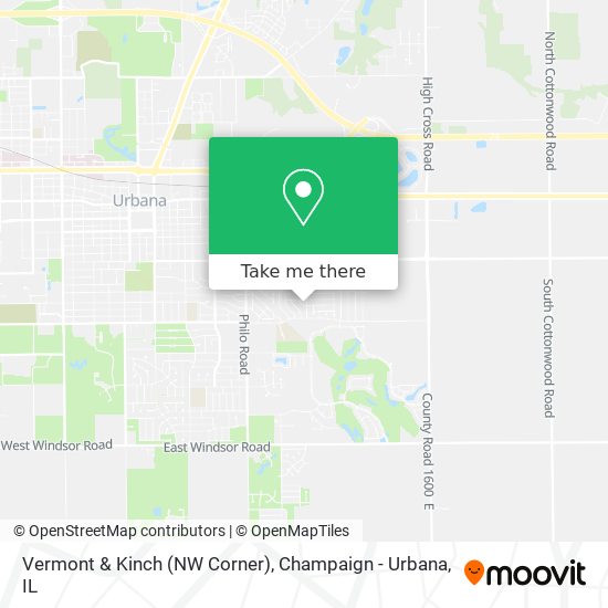 Vermont & Kinch (NW Corner) map