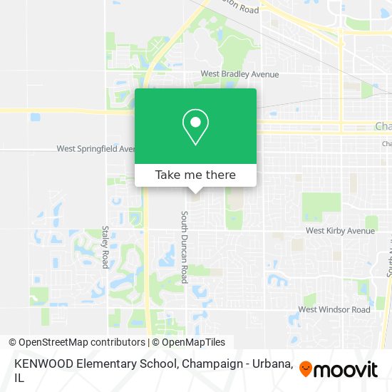 KENWOOD Elementary School map