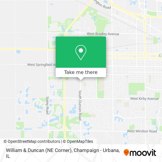 William & Duncan (NE Corner) map