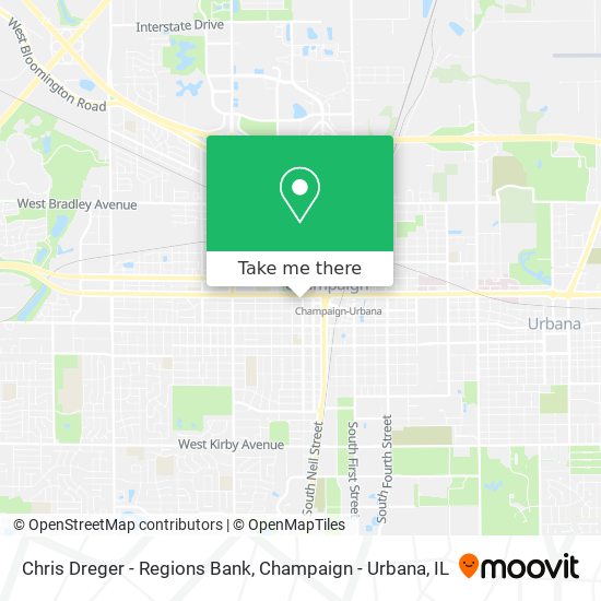 Chris Dreger - Regions Bank map