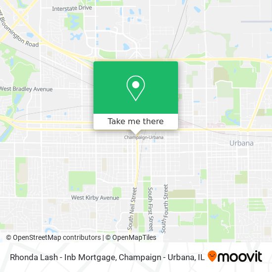 Rhonda Lash - Inb Mortgage map