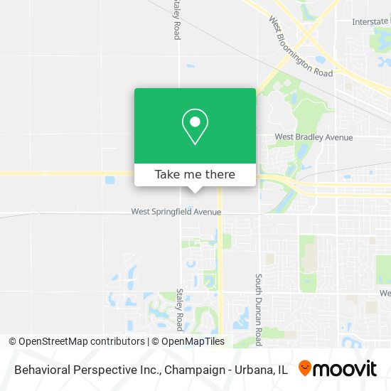 Mapa de Behavioral Perspective Inc.