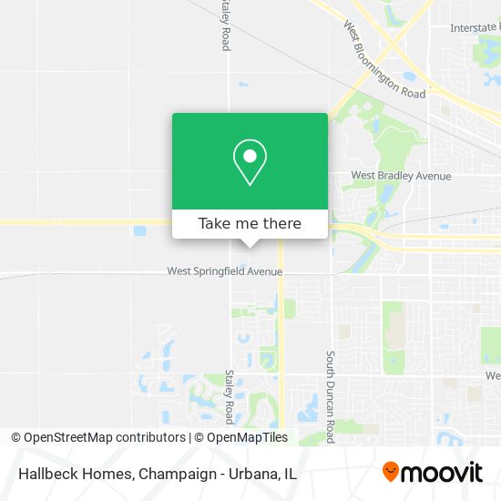 Hallbeck Homes map