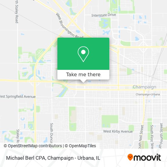 Michael Berl CPA map