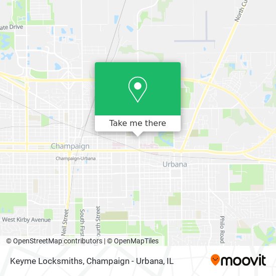 Keyme Locksmiths map