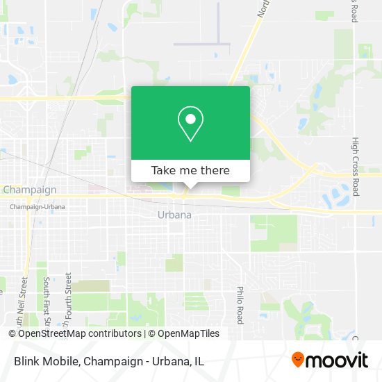 Blink Mobile map