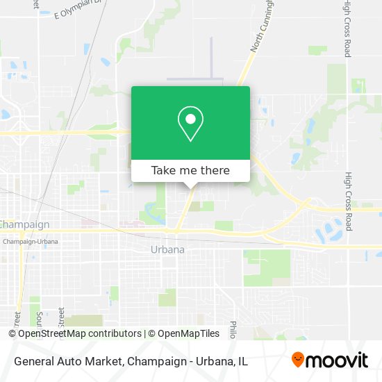 General Auto Market map