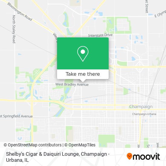 Shelby's Cigar & Daiquiri Lounge map