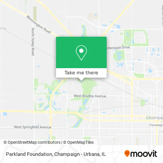 Parkland College Campus Map How To Get To Parkland Foundation In Champaign By Bus?