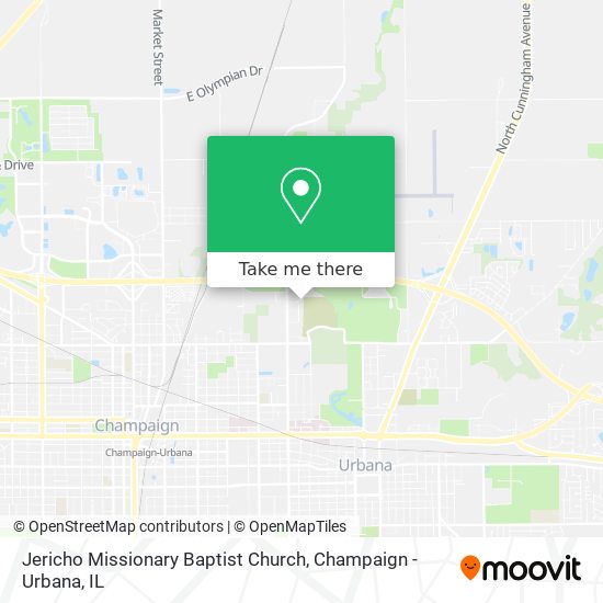 Jericho Missionary Baptist Church map