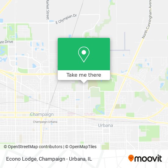 Econo Lodge map