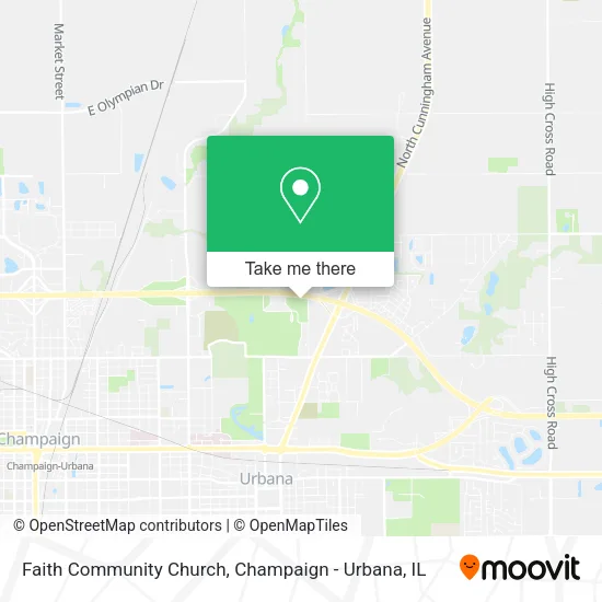 Mapa de Faith Community Church
