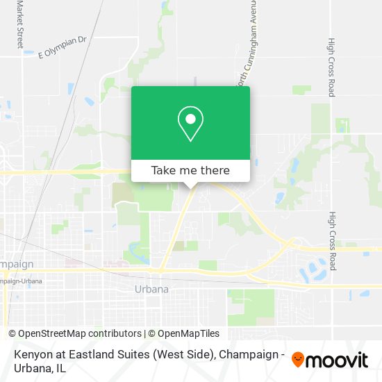 Kenyon at Eastland Suites (West Side) map