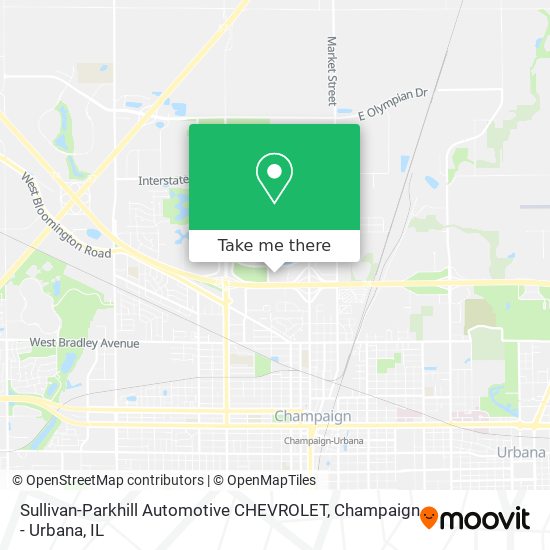 Mapa de Sullivan-Parkhill Automotive CHEVROLET