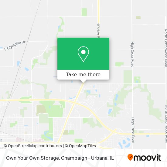 Own Your Own Storage map