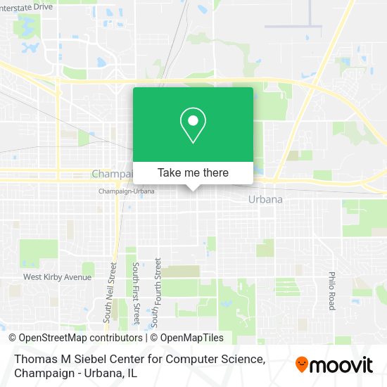 Thomas M Siebel Center for Computer Science map