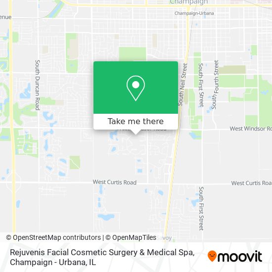 Mapa de Rejuvenis Facial Cosmetic Surgery & Medical Spa