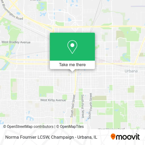 Norma Fournier LCSW map
