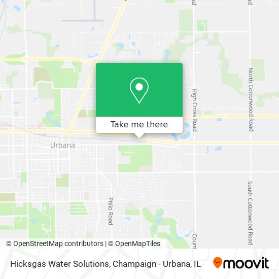 Mapa de Hicksgas Water Solutions