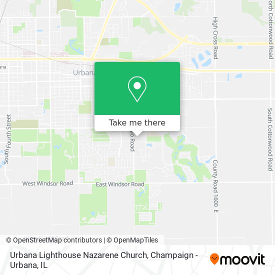 Mapa de Urbana Lighthouse Nazarene Church