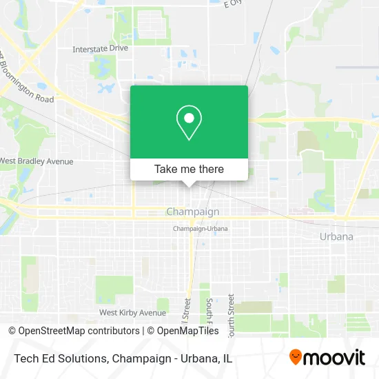 Tech Ed Solutions map