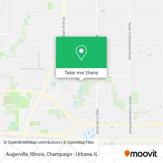 Augerville, Illinois map