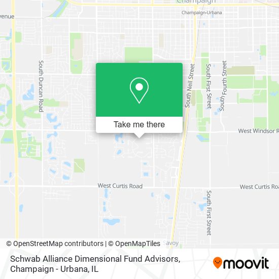 Schwab Alliance Dimensional Fund Advisors map