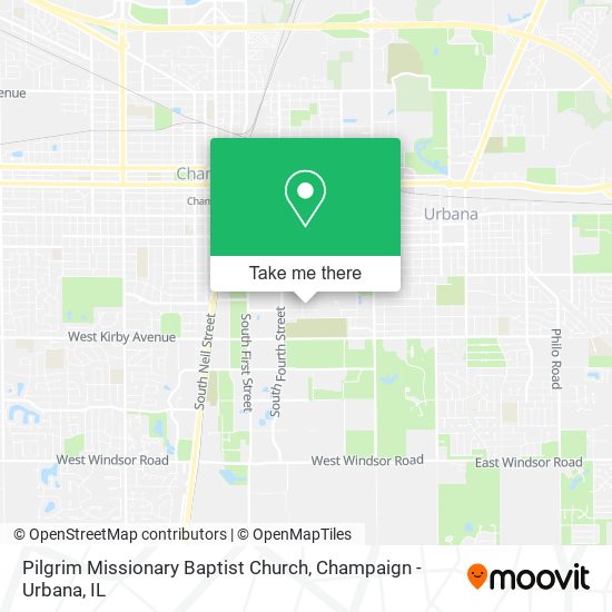 Mapa de Pilgrim Missionary Baptist Church