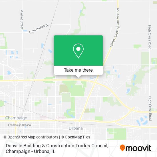 Danville Building & Construction Trades Council map