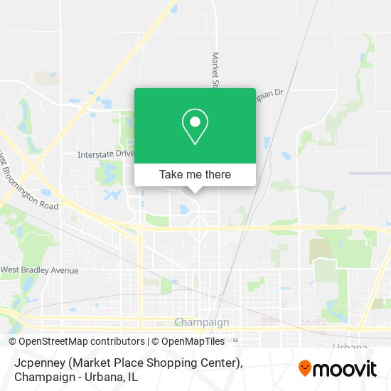 Mapa de Jcpenney (Market Place Shopping Center)