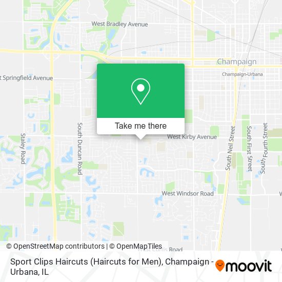 Sport Clips Haircuts (Haircuts for Men) map