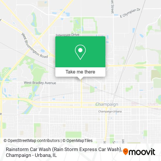 Mapa de Rainstorm Car Wash (Rain Storm Express Car Wash)