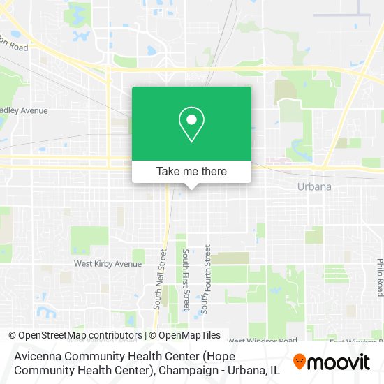 Avicenna Community Health Center map