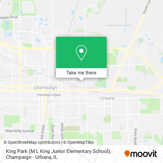 King Park (M L King Junior Elementary School) map