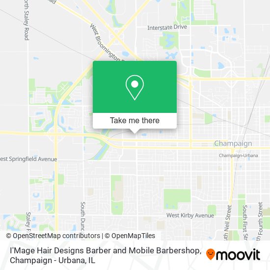 I'Mage Hair Designs Barber and Mobile Barbershop map