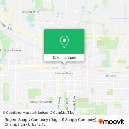 Rogers Supply Company (Roger S Supply Company) map