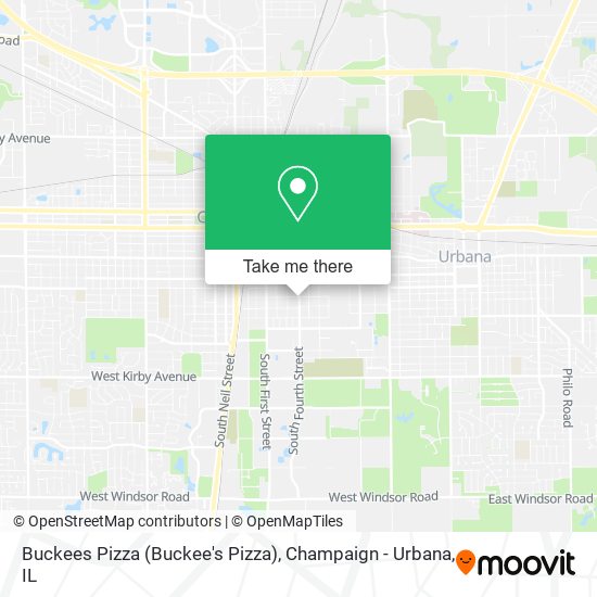 Buckees Pizza (Buckee's Pizza) map