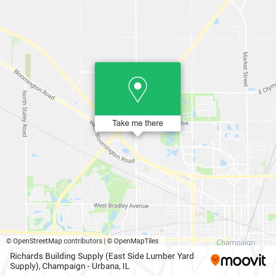 Mapa de Richards Building Supply (East Side Lumber Yard Supply)