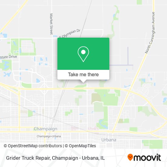 Grider Truck Repair map